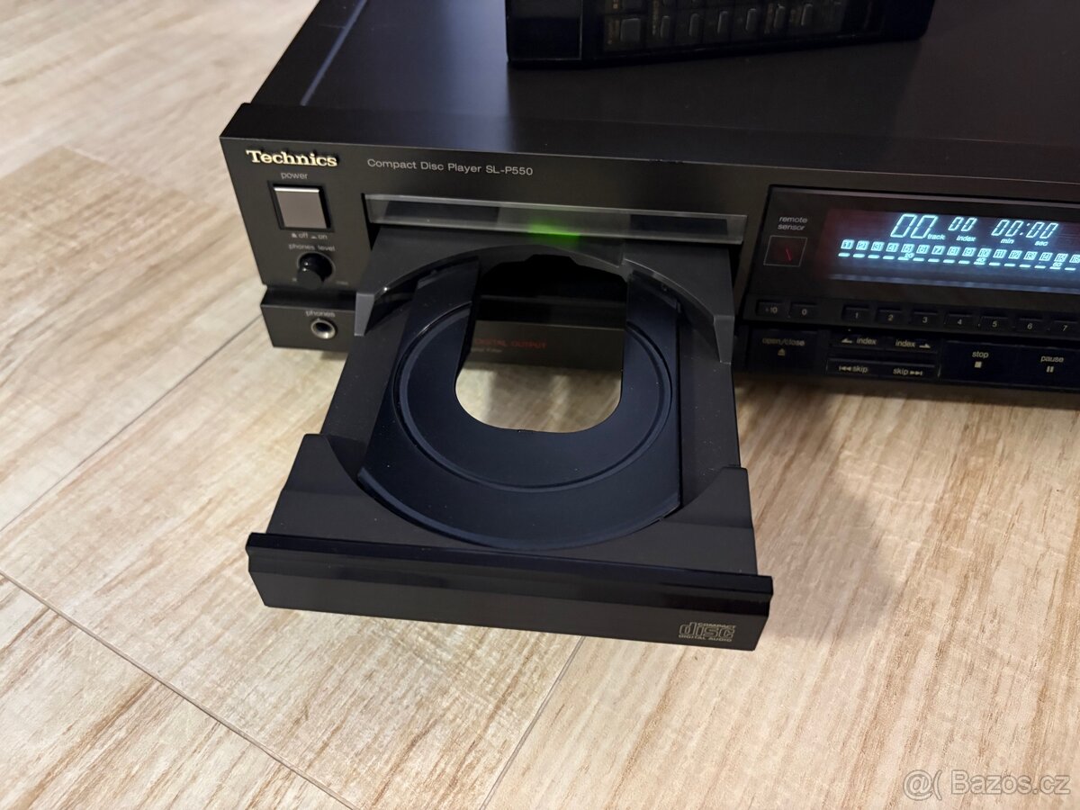 CD přehrávač Technics SL-P550 digital output vč DO - 9