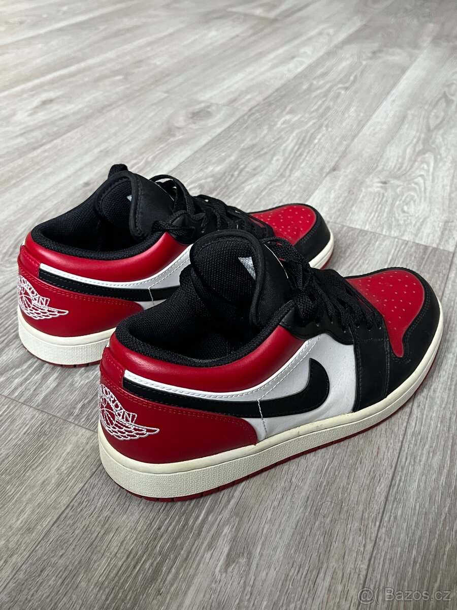 Air Jordan 1 low Bred toe EU 43 - 9