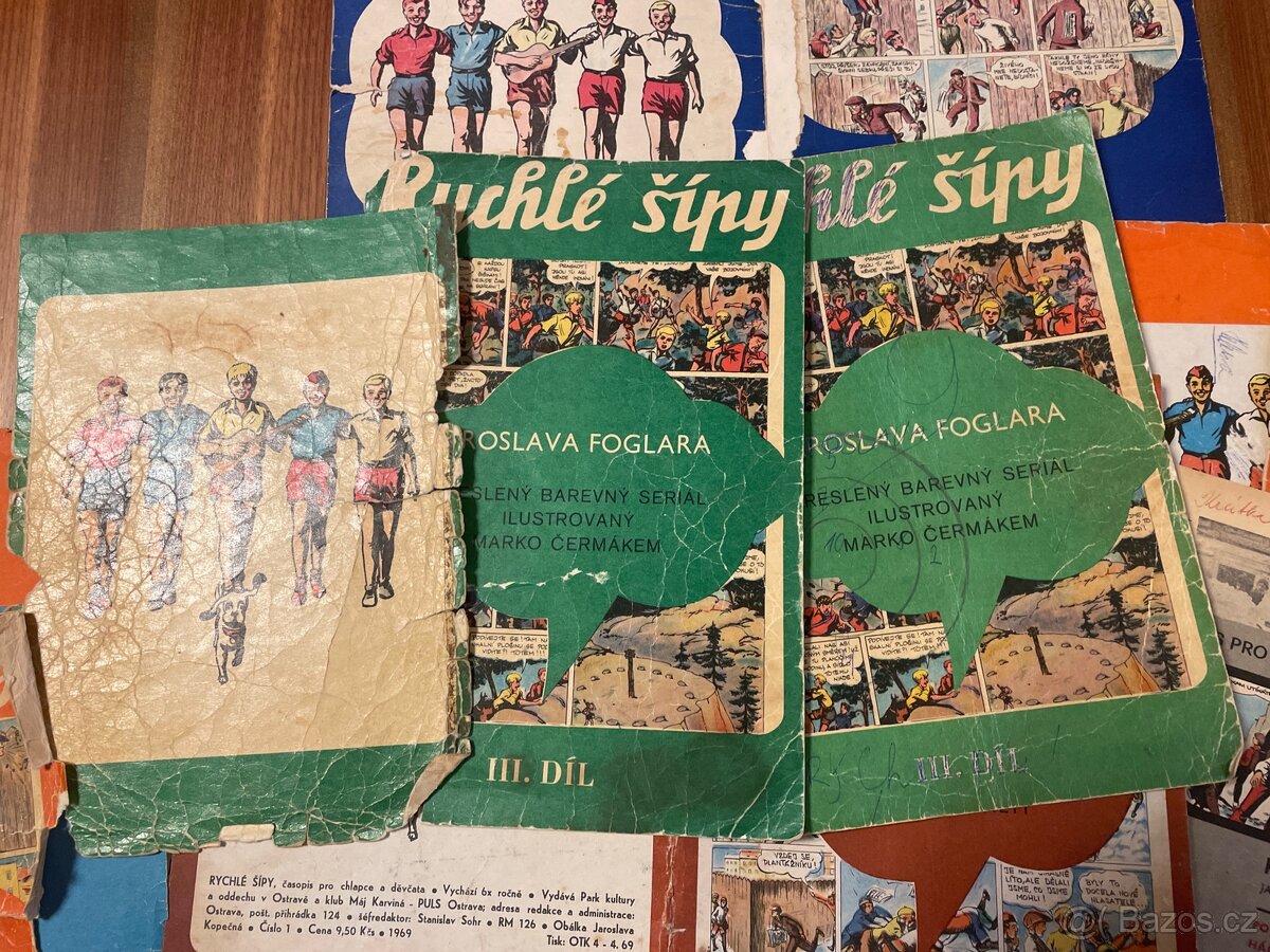 Rychlé šípy, Foglar, Mladý hlasatel - mix na náhradní díly - 9