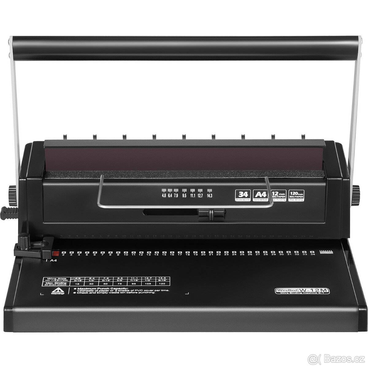 Vázací stroj hřebenový se 34 otvory - 9