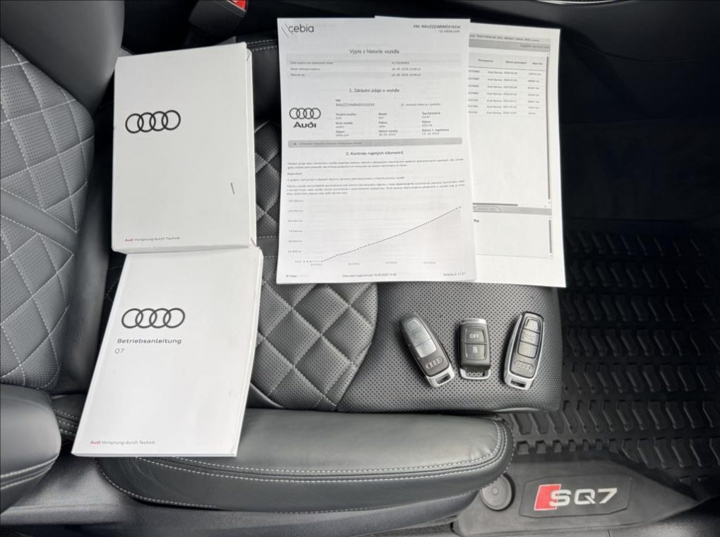 Nabízím Audi SQ7 4,0 TDI V8 LASER WEBASTO DPH - 9