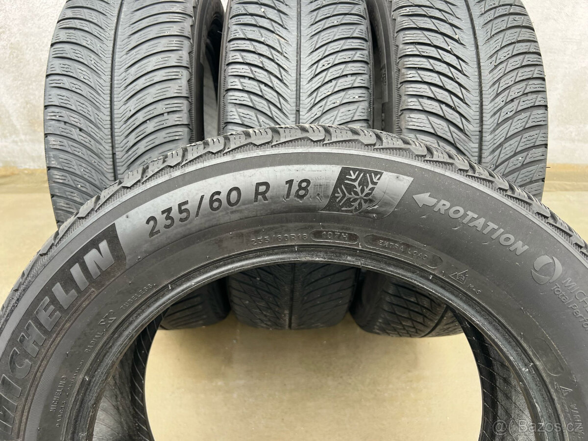 235/60R18 107H sada zimní pneu MICHELIN ALPIN 5 - 9