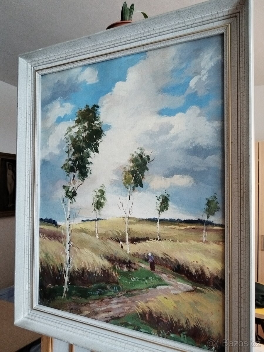obraz LETNÍ DEN, olej, Josef Fiala - 9