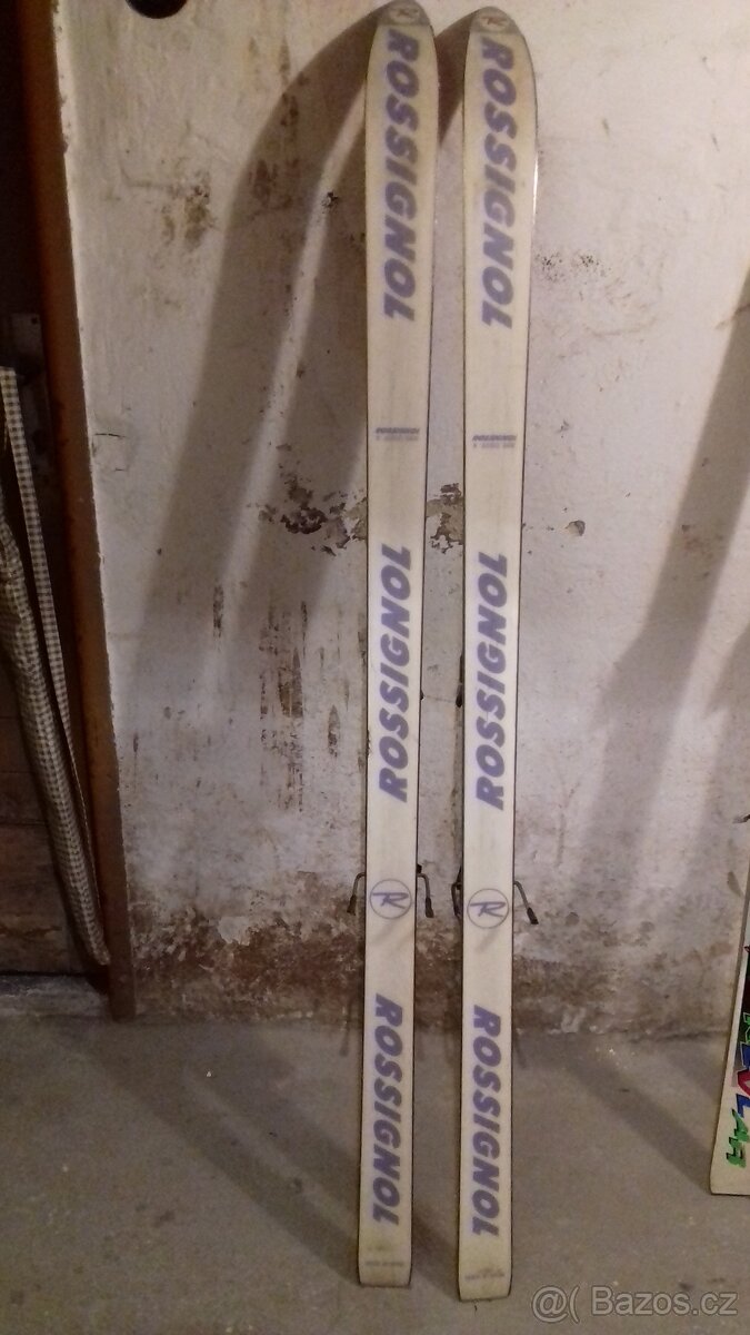 Lyže, sjezdové, sjezdovky, 5 párů, různé - 9