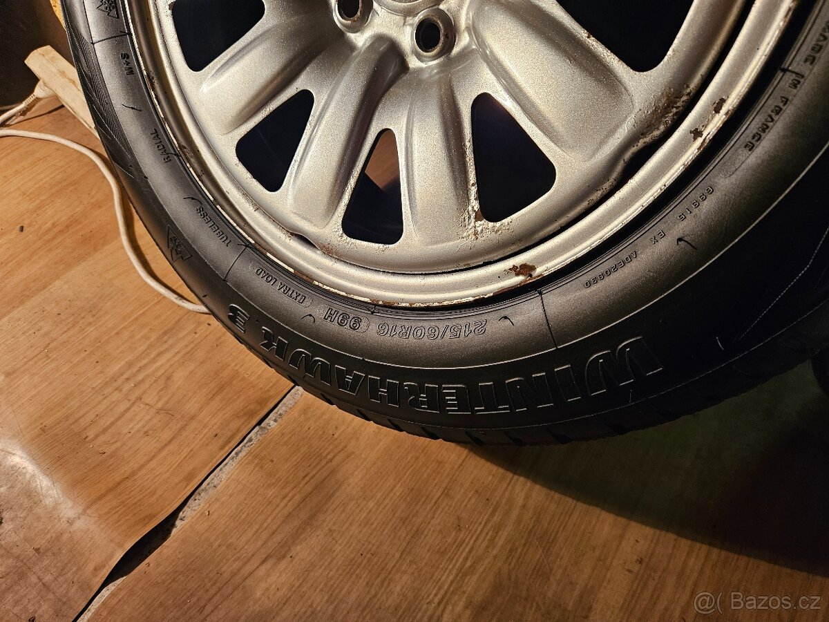 215/60 R16 ET41 6,5J Zimní XP 99 Superb 3 - 9