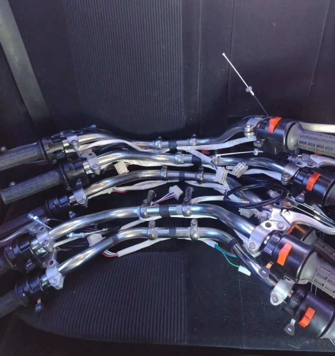 Rukojeť plynů řidítka páčka spojky brzdy lanko - 9