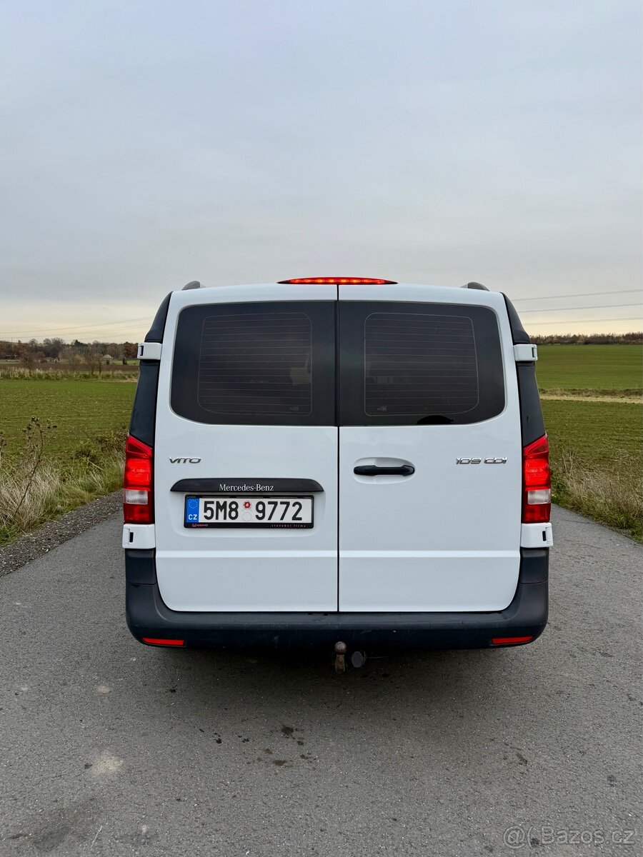 Mercedes Vito w447 109, 1,6 d 2015 Původ ČR 2 majitel - 9