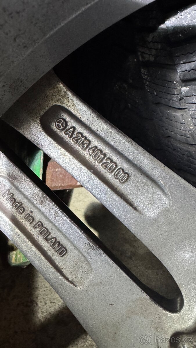 Alu Mercedes AMG R19 dvourozměrné zimní - 9