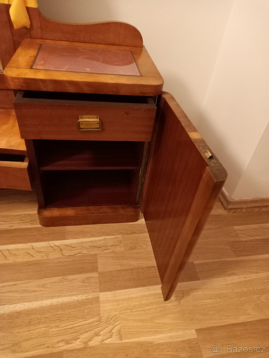 Toaletní stolek - starožitný - 9