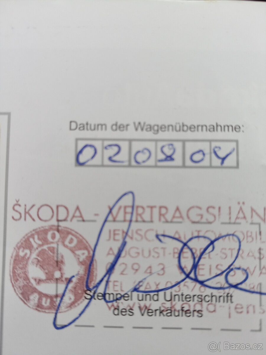 Fabia 1,2 47kW AZQ barva 9102 - 9