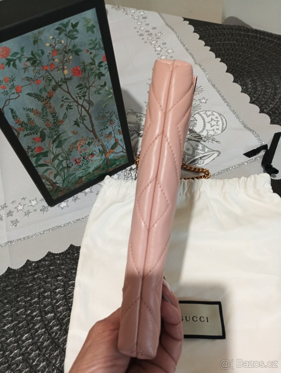 Kožená kabelka , psaníčko Gucci marmont - 9