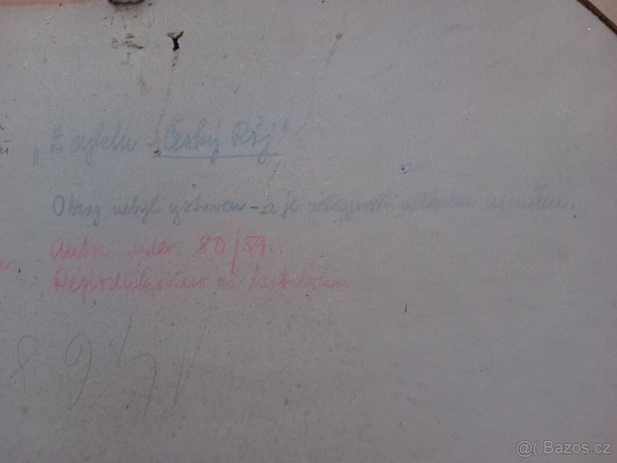 Pěkný starý obraz - akad.malíř J.F.Solan - 9