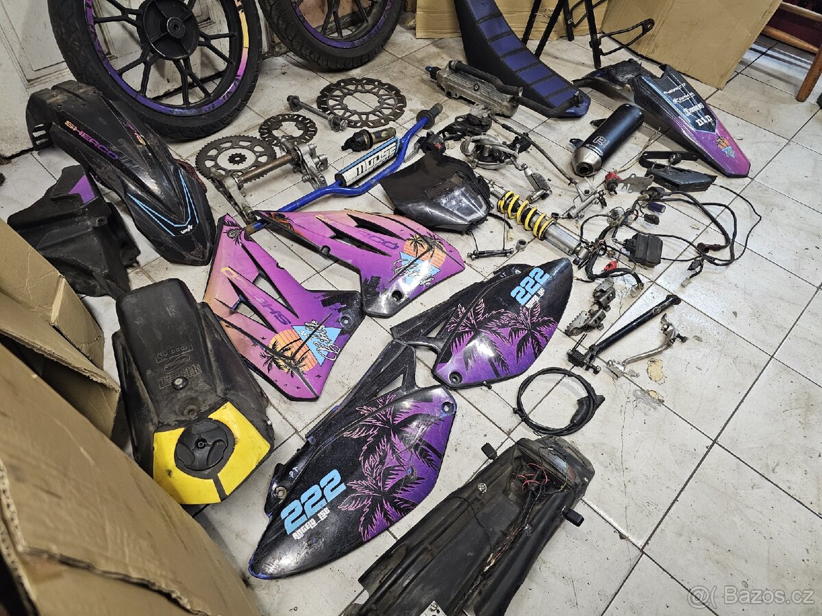 Sherco HRD 50 dílů hrd50 - 9