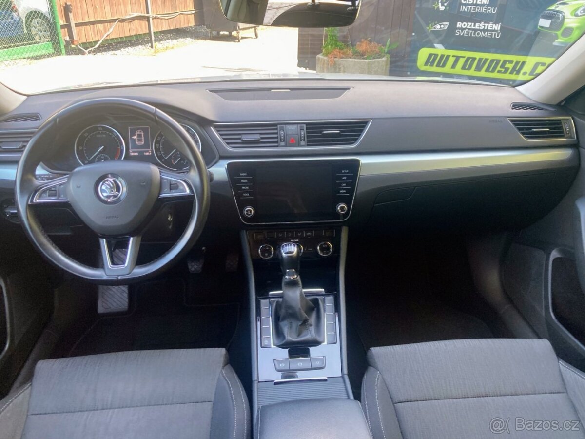 Škoda Superb, 2,0 TDi (110kW), původ ČR, tažné, nová STK - 9