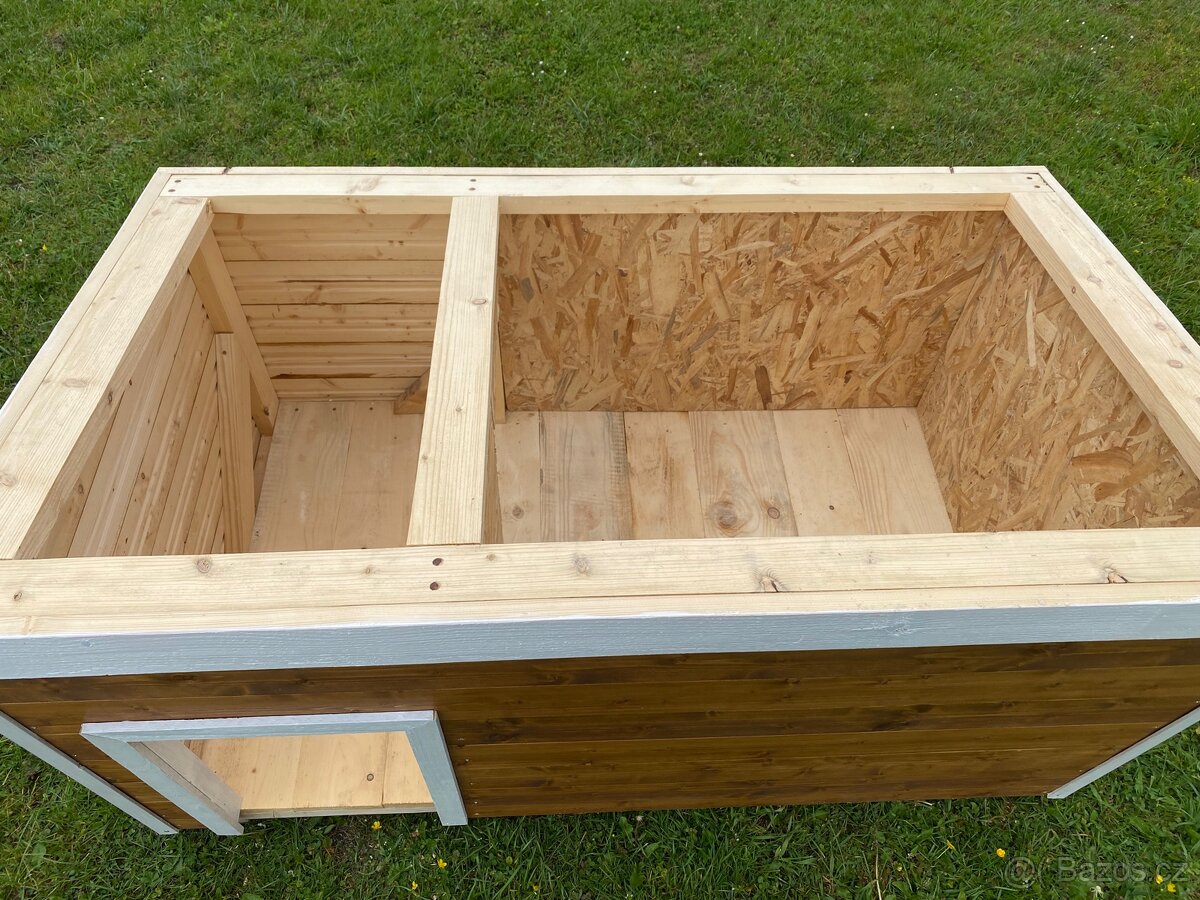 Bouda pro psa, zateplená XL - 9