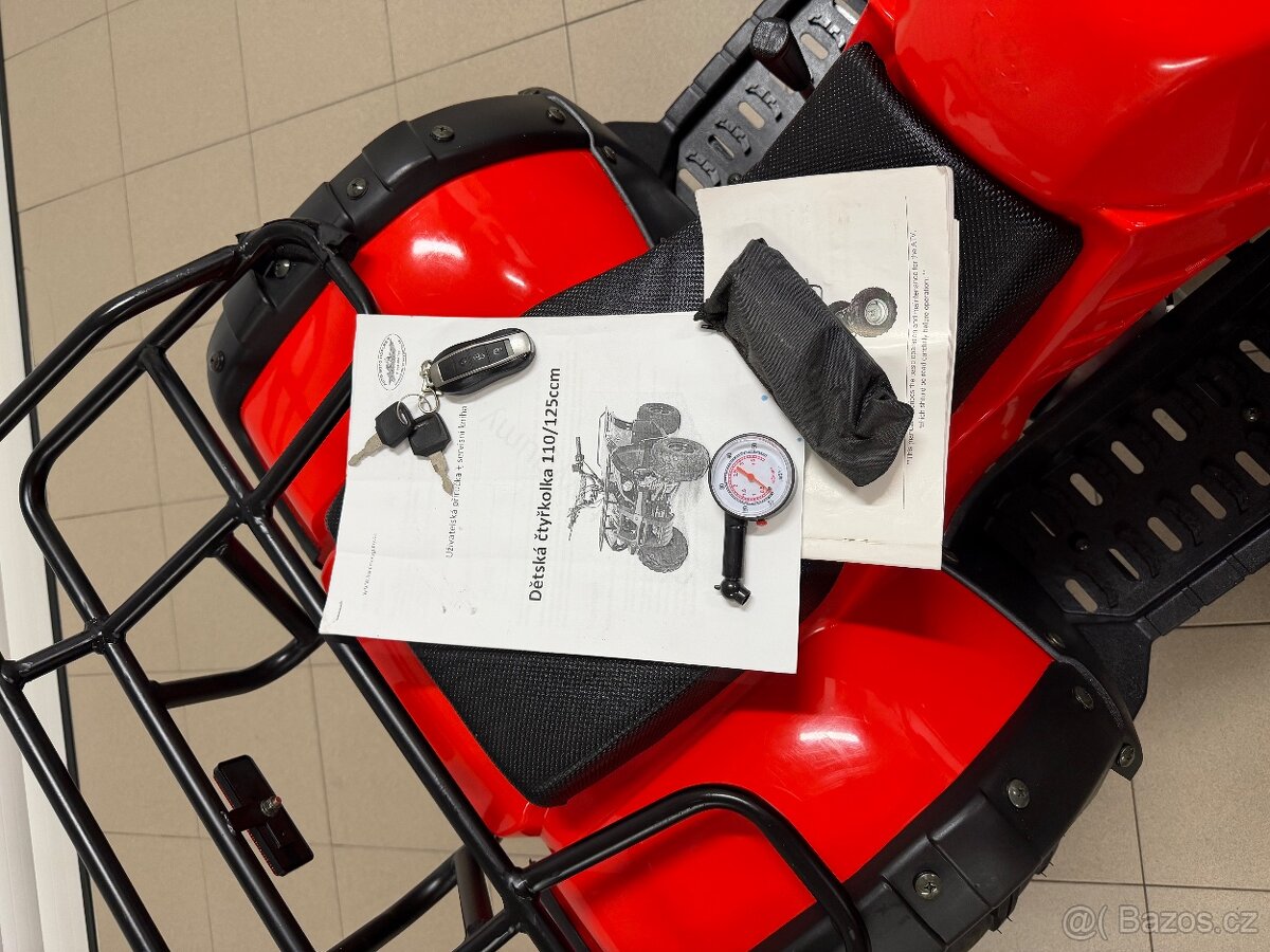 dětská čtyřkolka 125ccm - 9