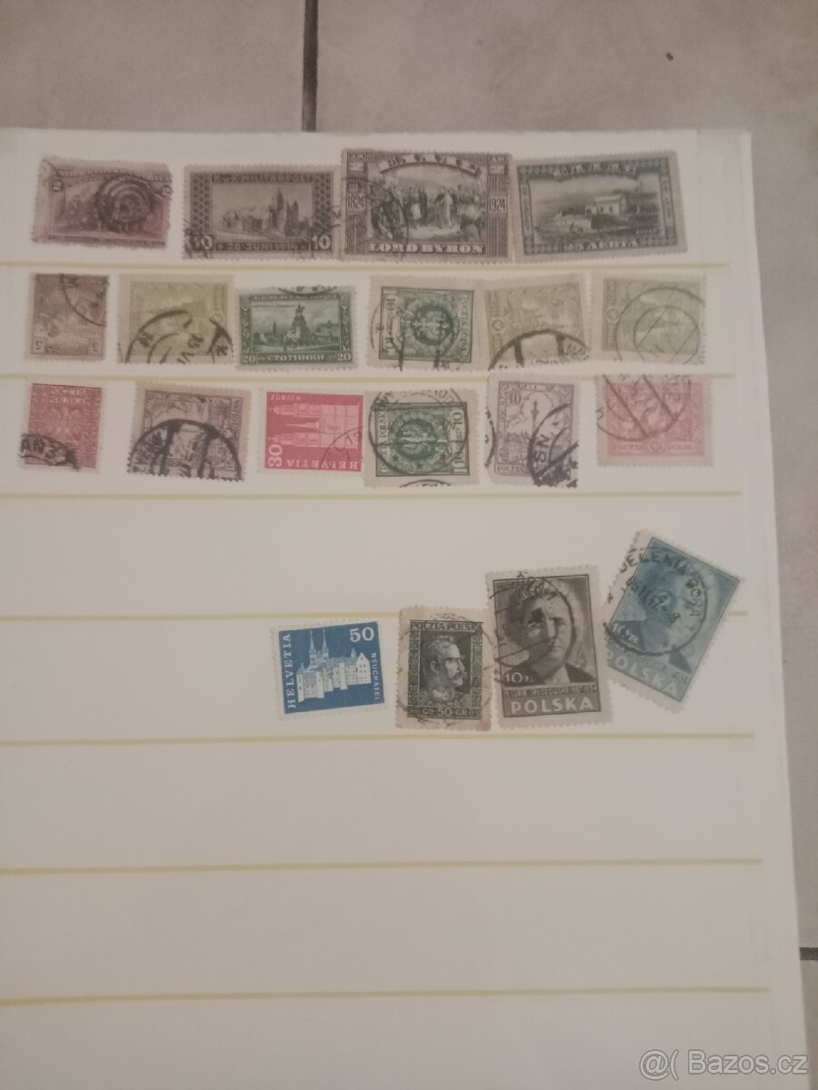 Poštovní známky 4 - 9