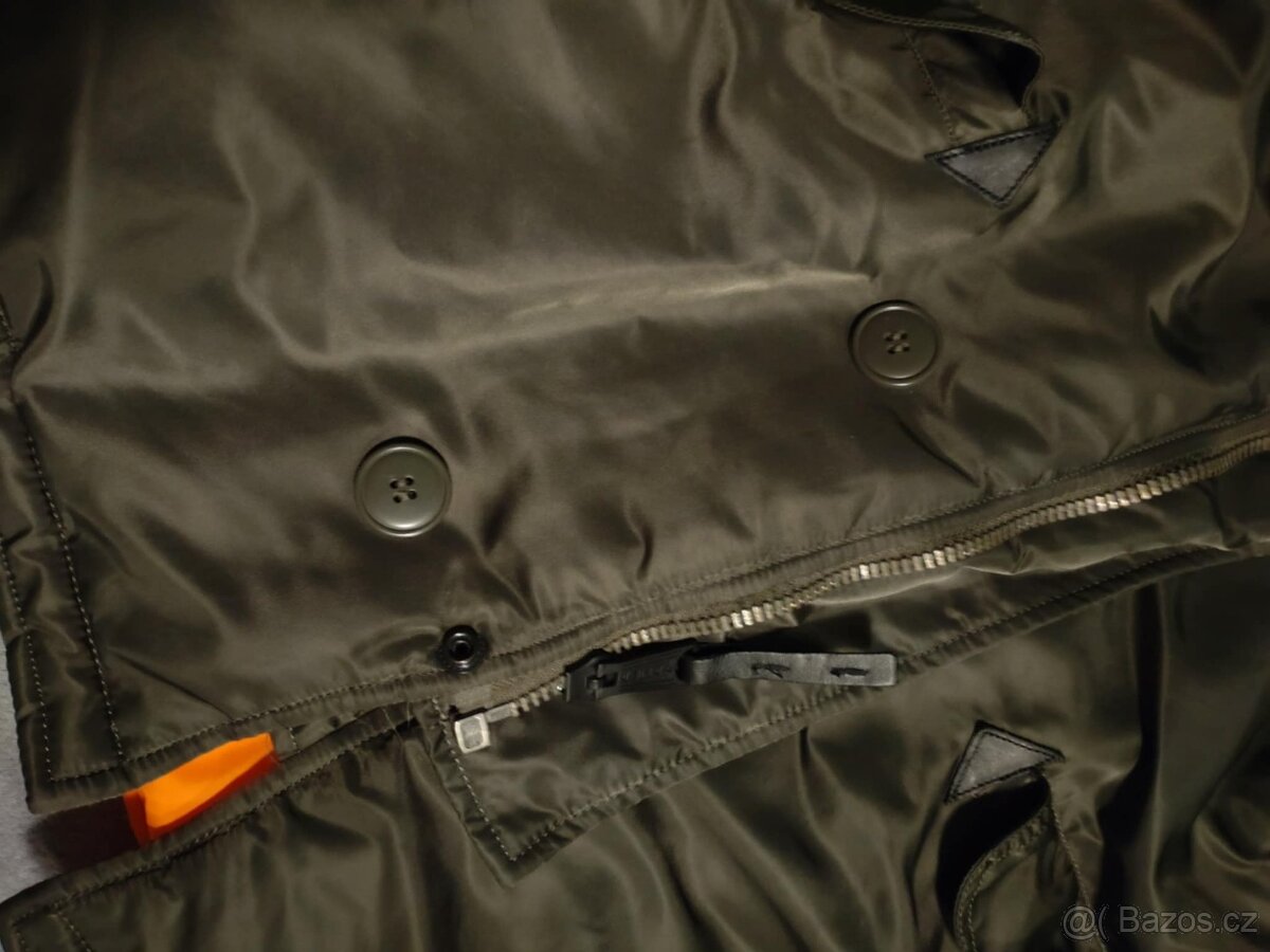 BUNDA N3B ALJAŠKA ALPHA INDUSTRIES OLIVE XXL - 9