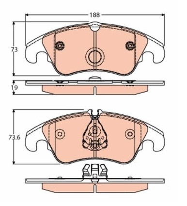 Kotouče, desky Audi B8, C7, Q5 - 9