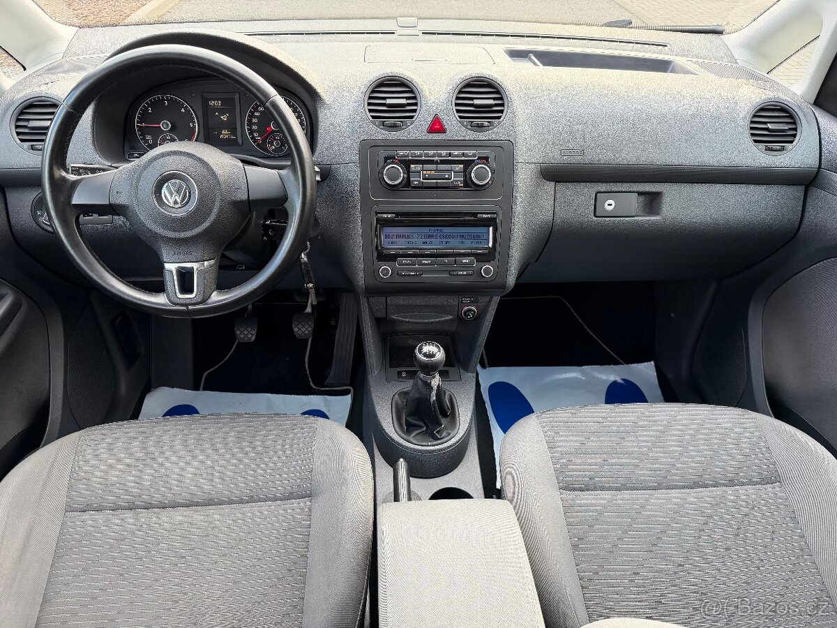 VOLKSWAGEN CADDY MAXI 2,0 TDI-103 KW, 7 MÍST, PARK. SENZORY - 9