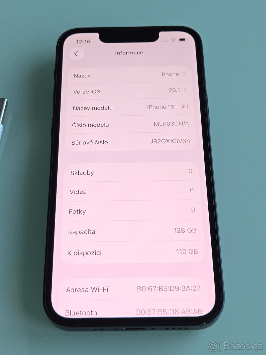 iPhone 13 mini, 128GB, 86%🔋 - 9