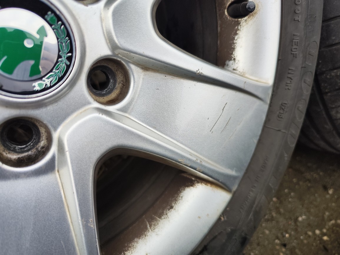 16"letní alu sada Crateris 5x112 origo Škoda Octavia 2 Golf - 9