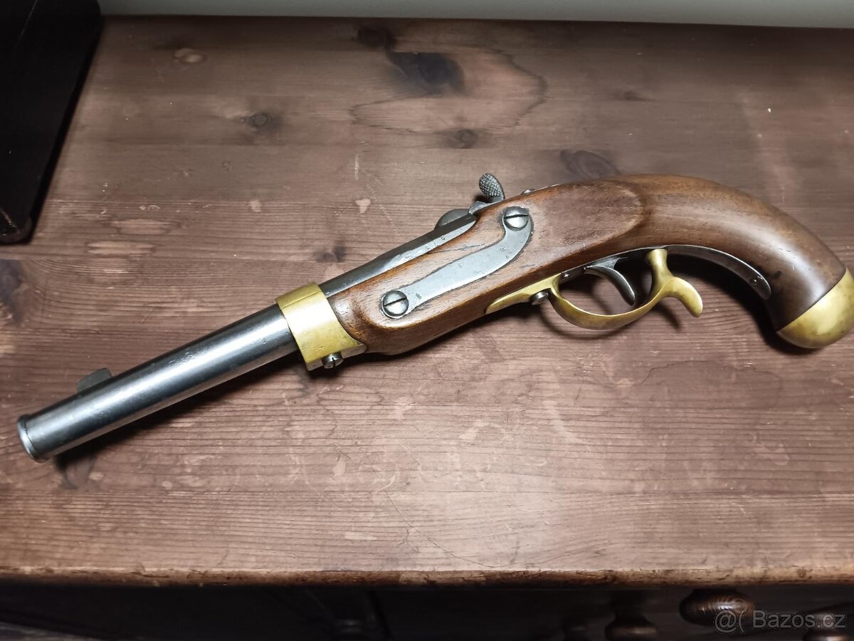 Pruská jezdecká perkusní pistole 1850 - 9