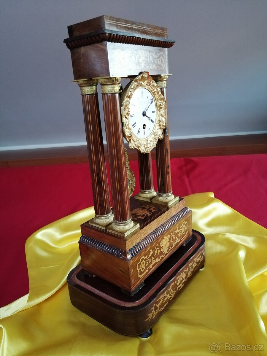 Starožitné sloupkové hodiny, 1889 - 9