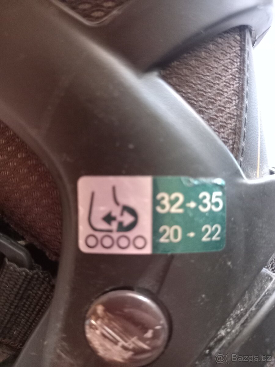 Kolečkové brusle inline posuvné 32-35 Oxelo - 9