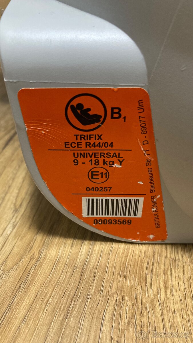 Britax Römer Trifix - dětská autosedačka - 9