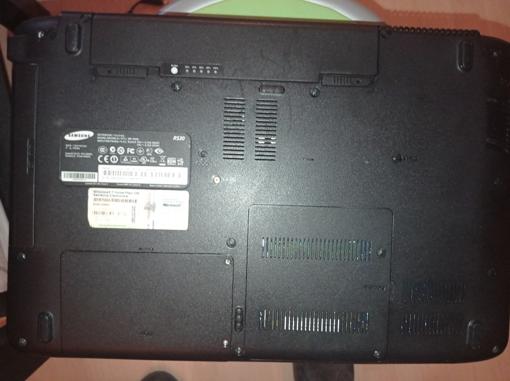 Notebook Samsung R530 - 9