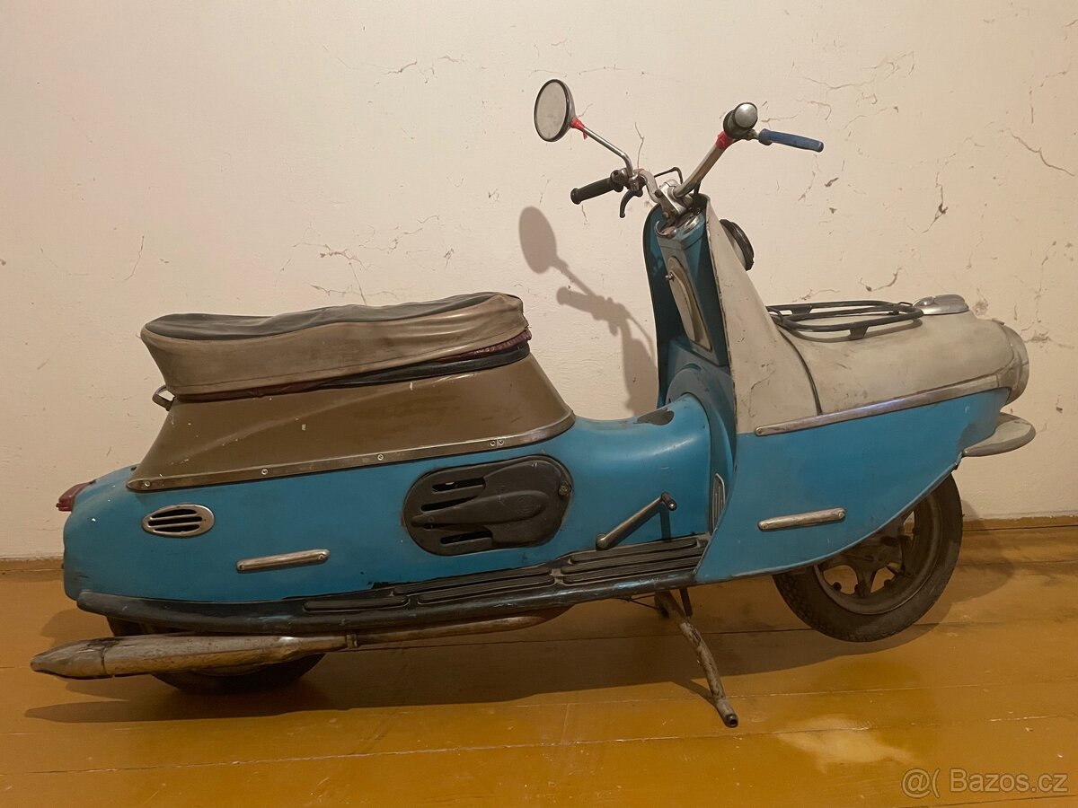Cz 175/501 skútr prase s platným Tp doklady - 9