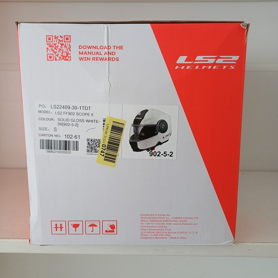 Silniční vyklápěcí přilba LS2 Scope II - 9