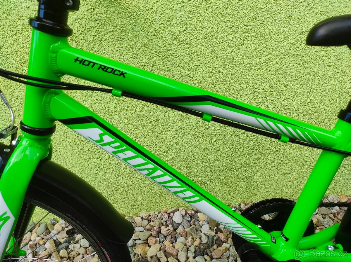 Značkové dětské kolo SPECIALIZED 20" (zelená) - 9