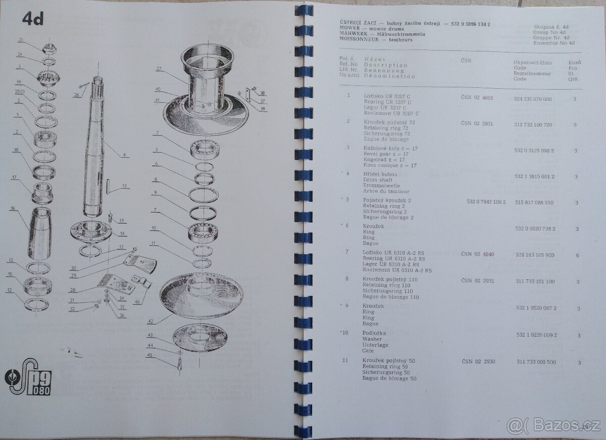 Rotační žací stroje AGROSTROJ - 9