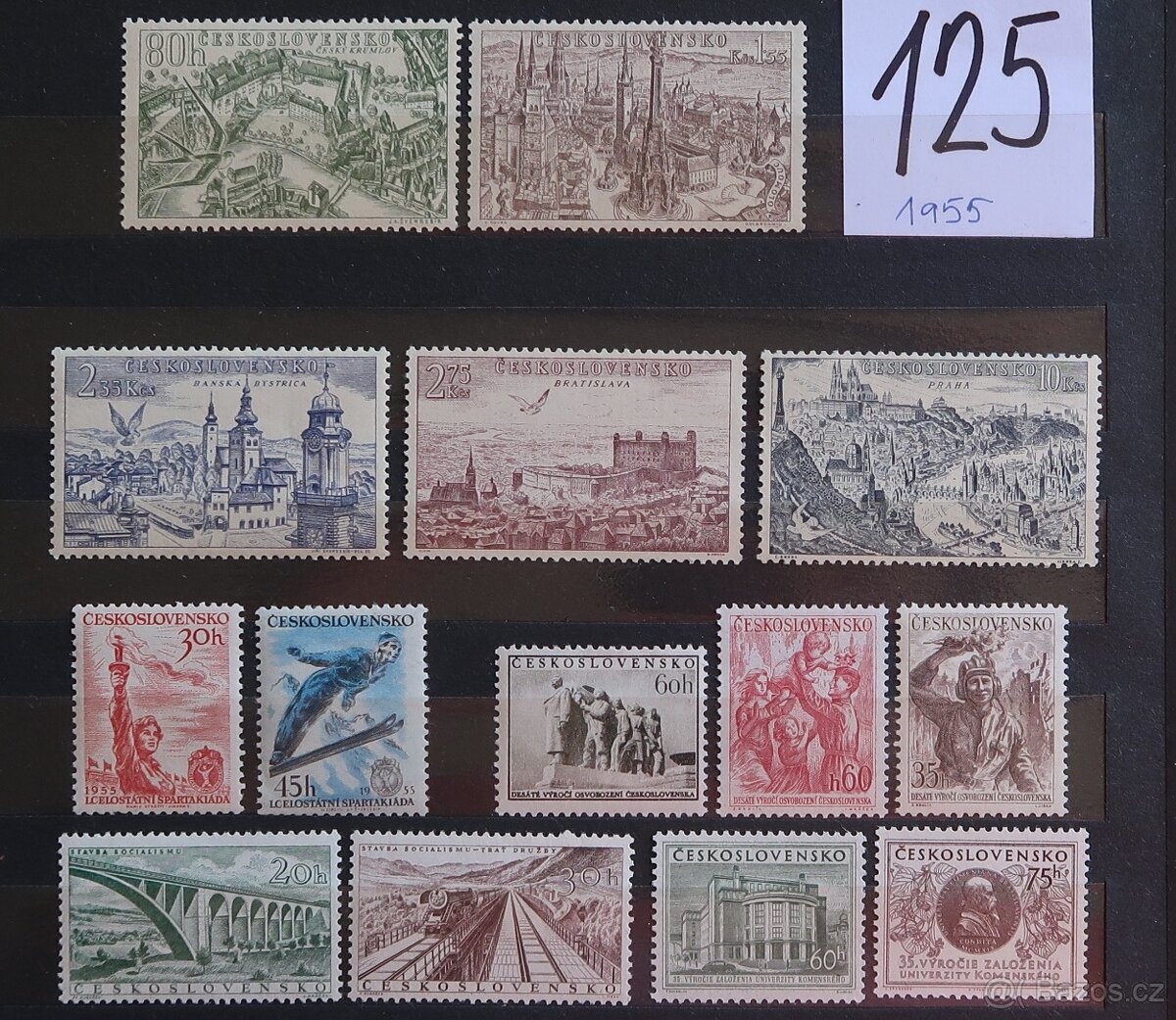 Známky Československo - F - 9