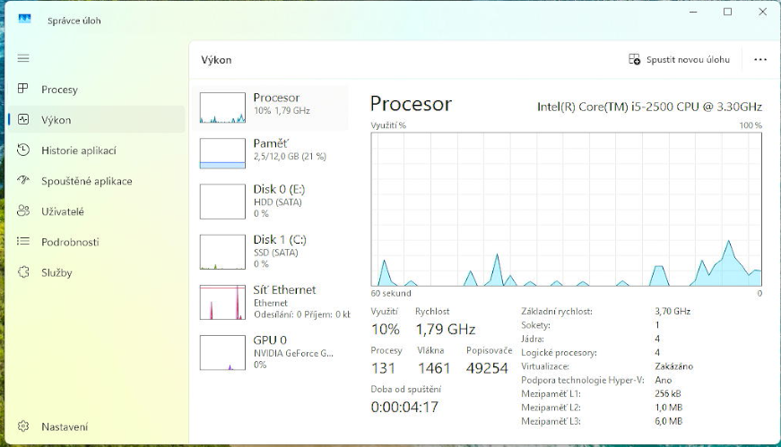 Herní PC Intel i5, 12GB RAM, 120GB SSD, Windows 11 - 9