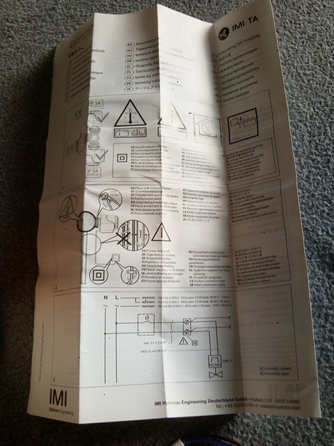 servopohon 230V EMO-T radiátor,rozdělovač podl.topení 2ks - 9
