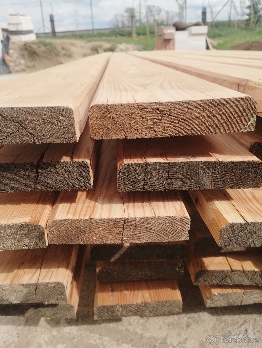 Terasová prkna modřín 34mm - 9