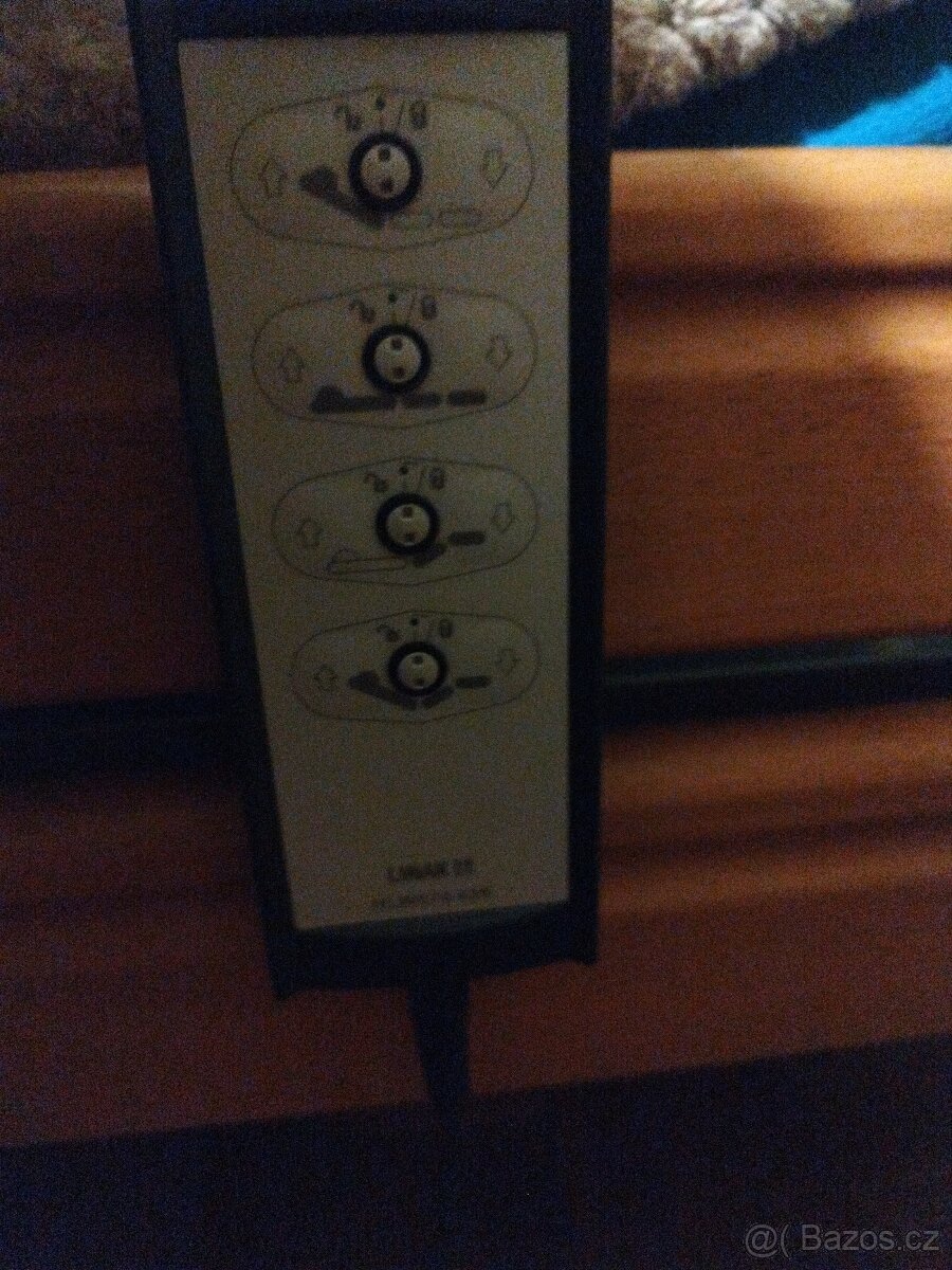 Prodám zánovní luxusní polohovací elektic.postel pro seniory - 9