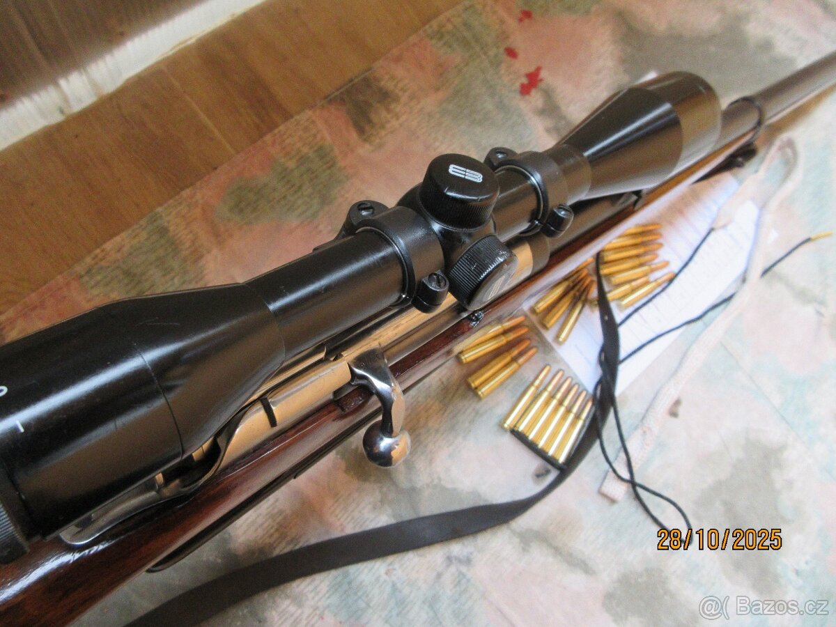 Puška Gewehr 1888 LOEWE BERLIN, OPTIKA, TORMENTACE , náb, ř - 9