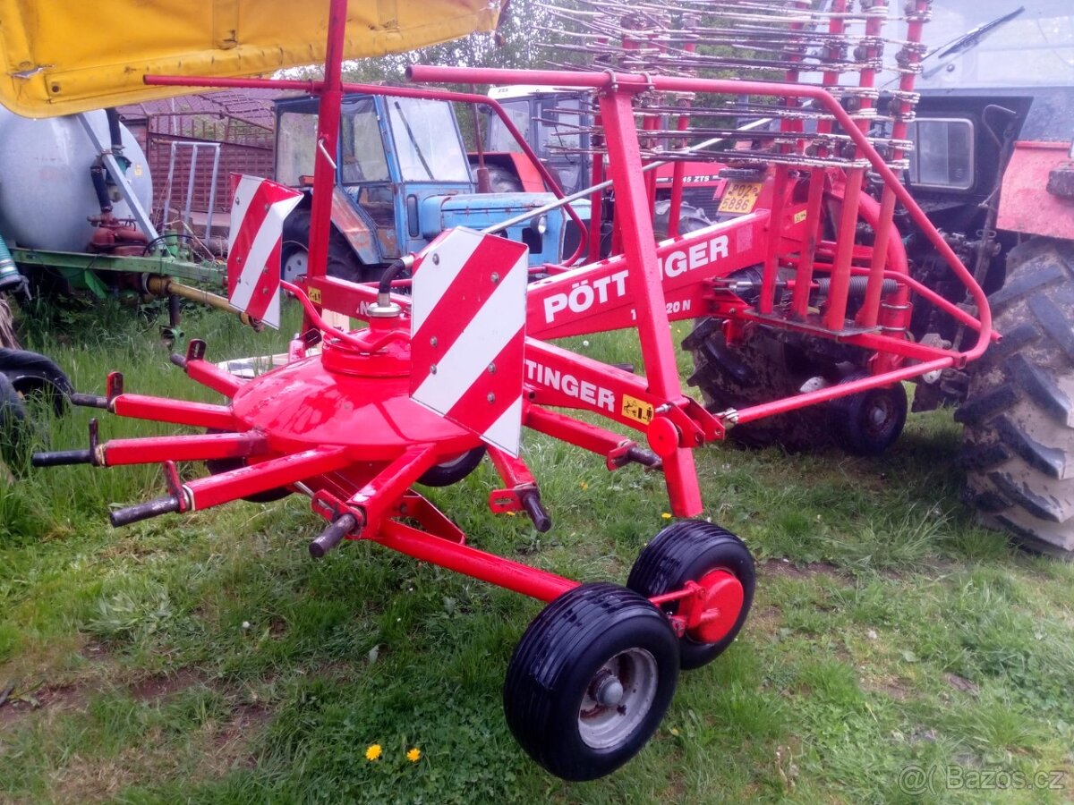 Nahrabovač, shrnovač sena a píce POTTINGER - 9