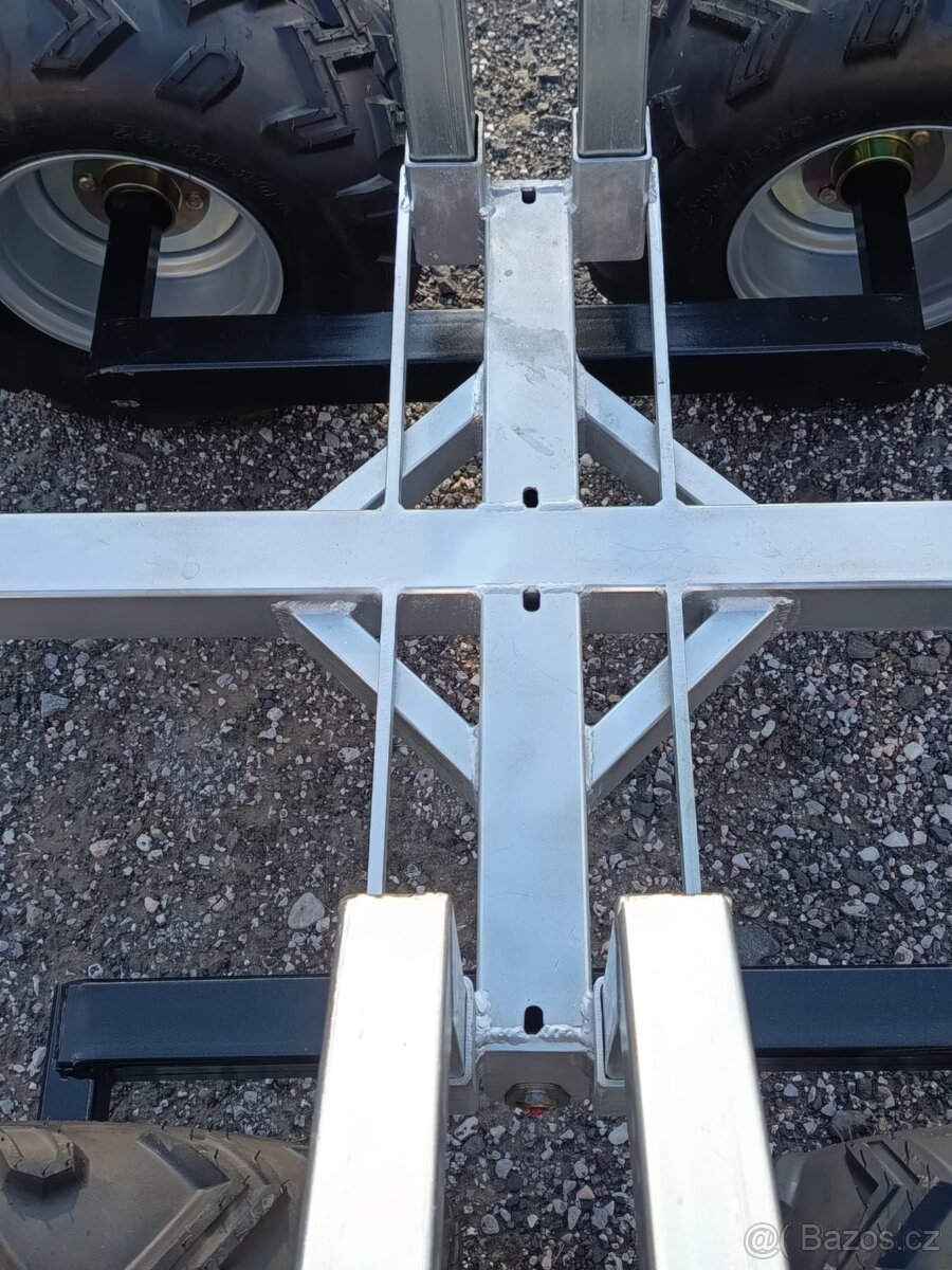 Vyvážečka za čtyřkolku/malotraktor s SPZ - 9