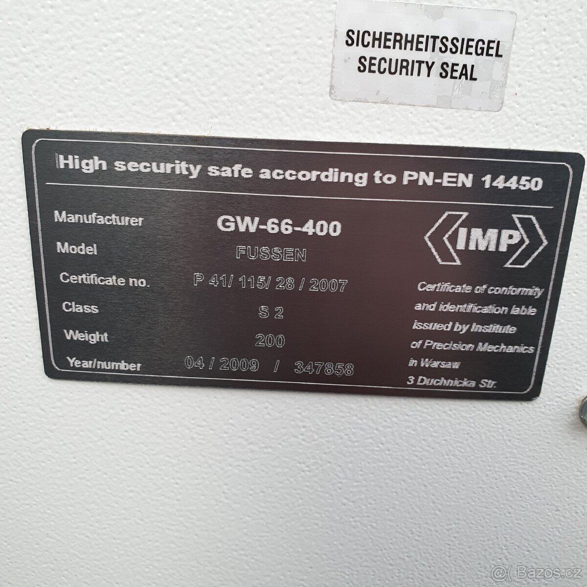 Trezor na zbraně HARTMANN - 9