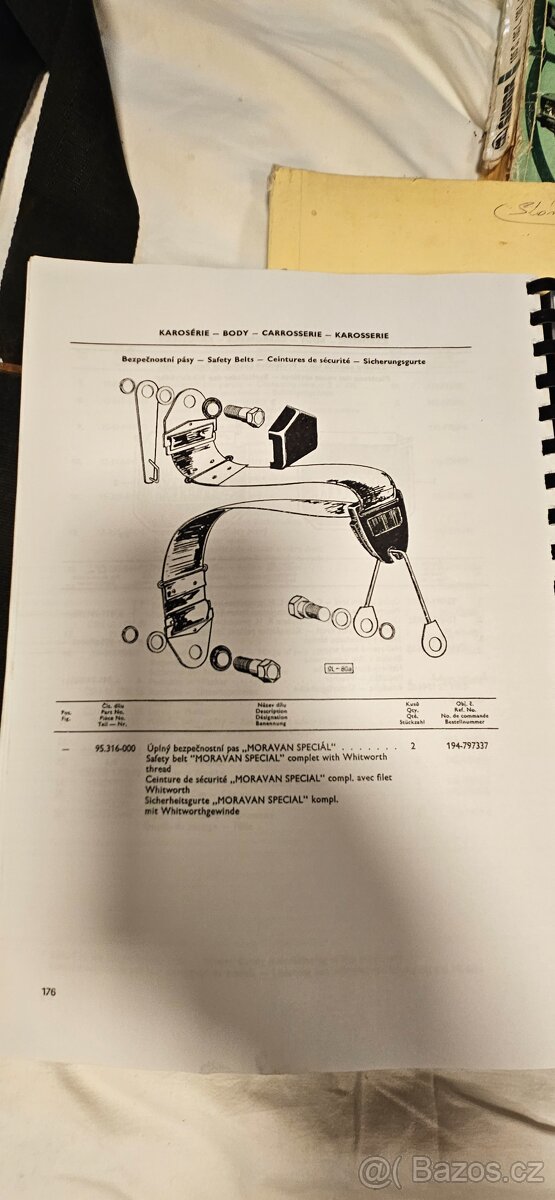 Prodám pásy skoda 110R Moravan - 9