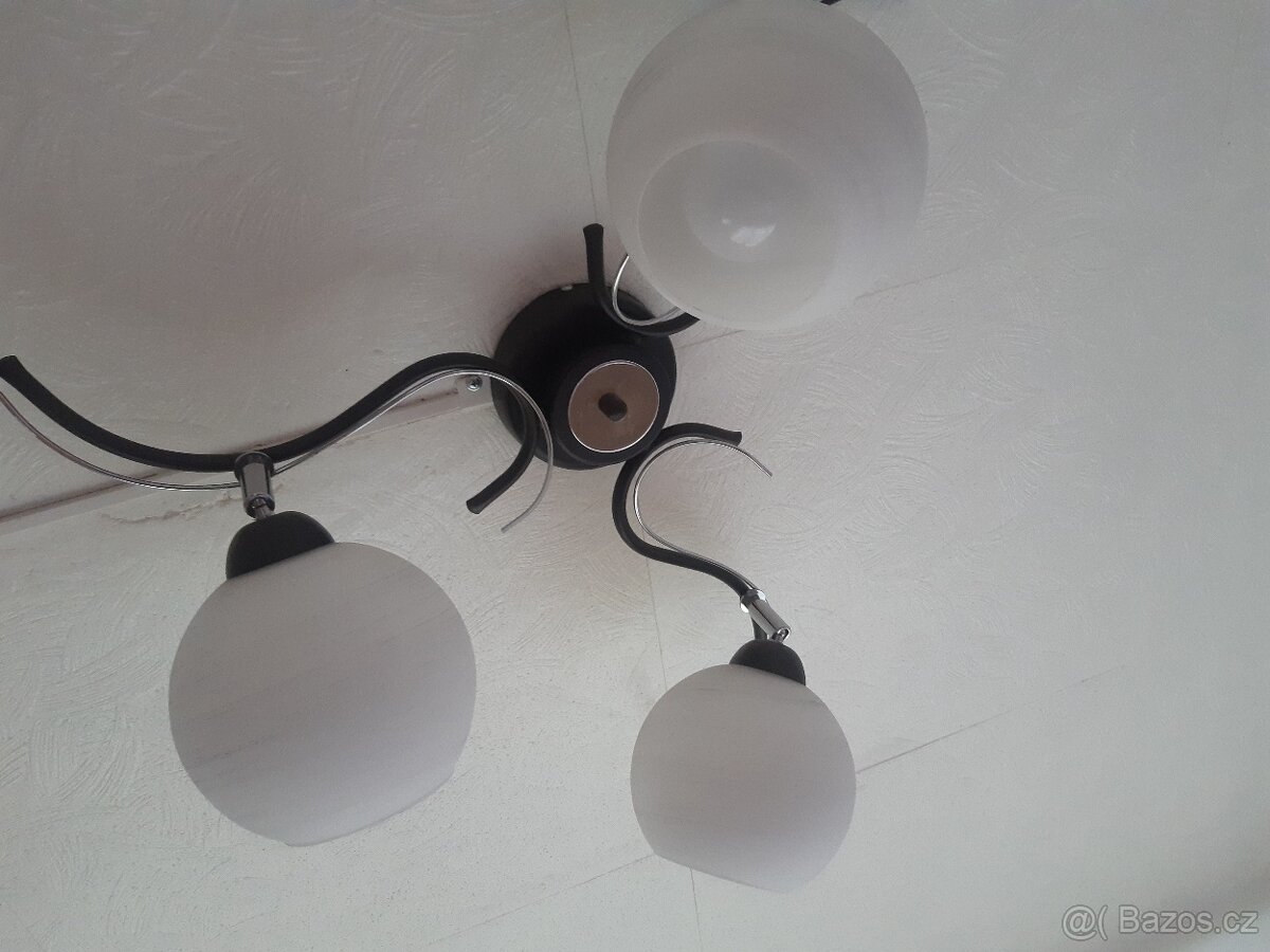 Stropní lampa + 2 stolní lampičky - 9