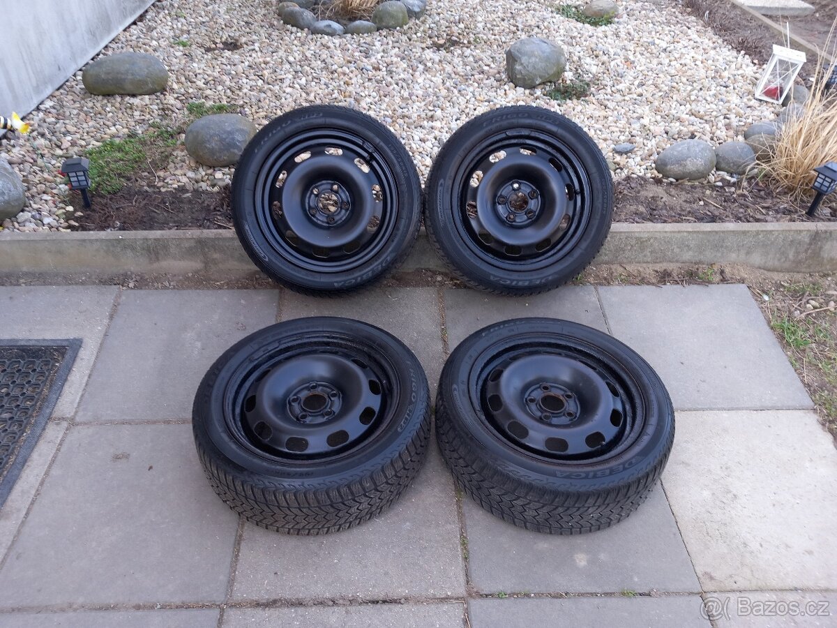 Disky, pneu sada 6,5Jx15 H2, ET 38 - 9