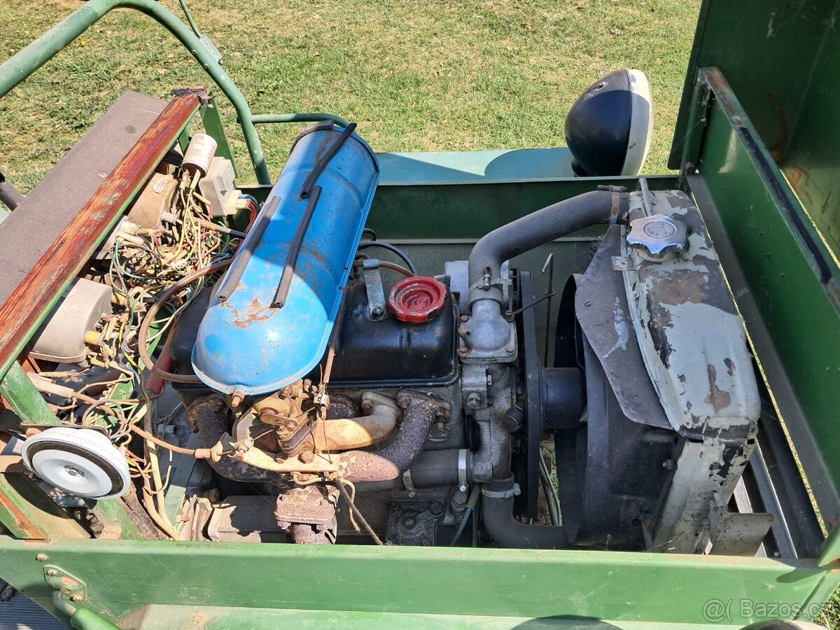 Traktor domácí výroby - 9