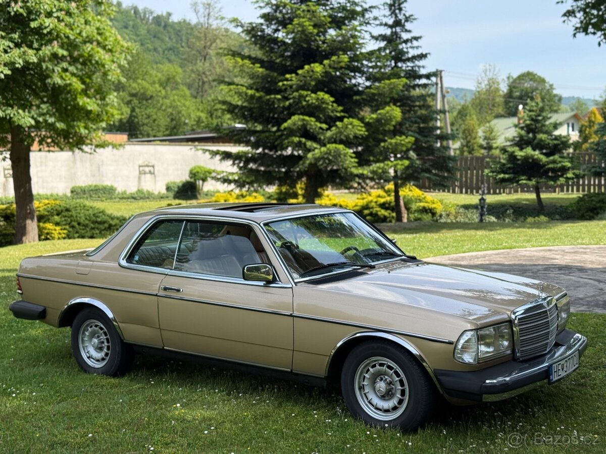 Mercedes w123 coupe 300cd - 9