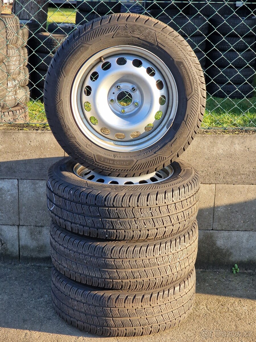 215/65/16C Zimní kola Citroen Jumpy 5x108 - 9